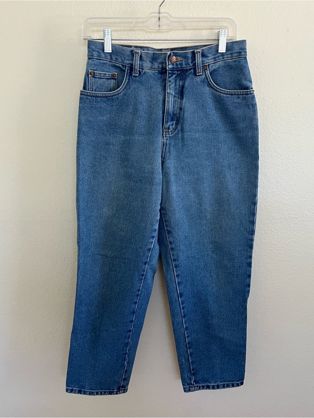 Bill Blass Jeanswear Vintage Easy Fit Relaxed High Rise Blue Jeans Size 6P